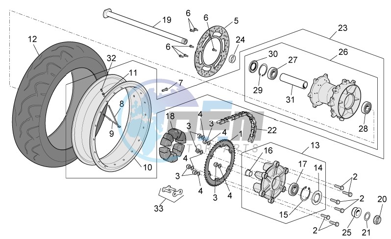 Rear Wheel