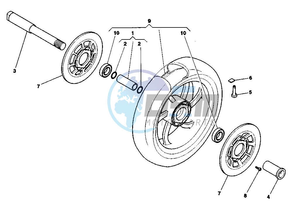 FRONT WHEEL