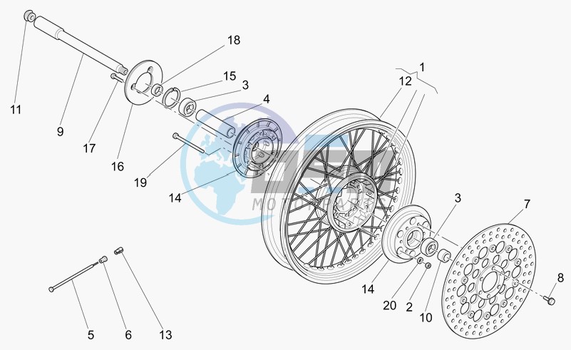 Front wheel