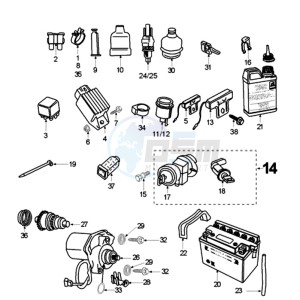 VIVA C drawing ELECTRIC PART