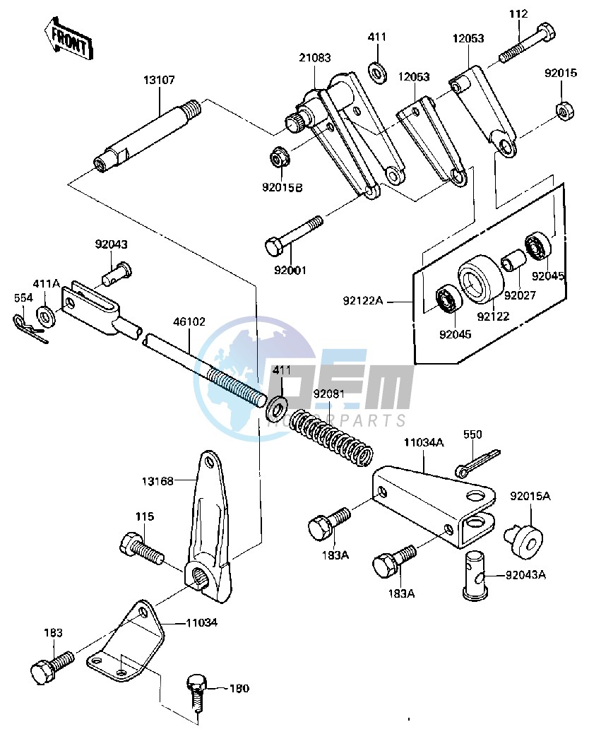 CHAIN TENSIONER -- 84-85 C2_C3- -