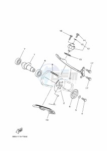 YFM450FWB YFM45KDHK (BJ5C) drawing CAMSHAFT & CHAIN