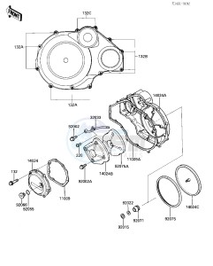 ZG 1000 A [CONCOURS] (A1-A3) [CONCOURS] drawing ENGINE COVER-- S- -