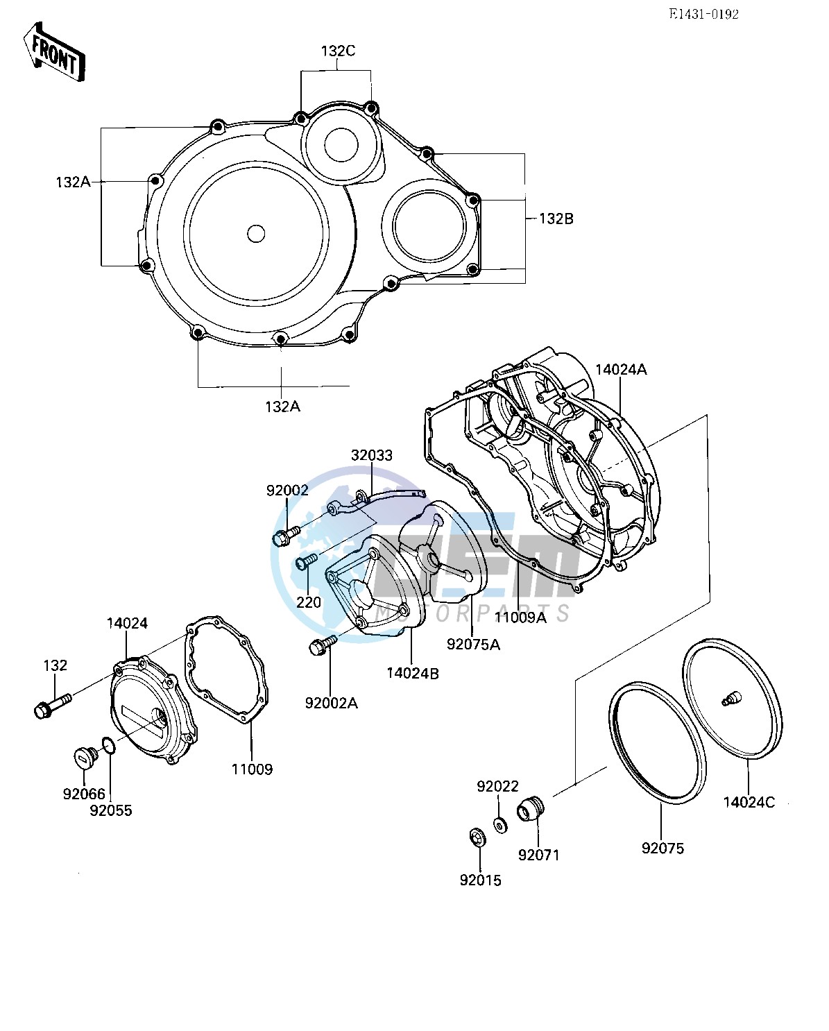 ENGINE COVER-- S- -