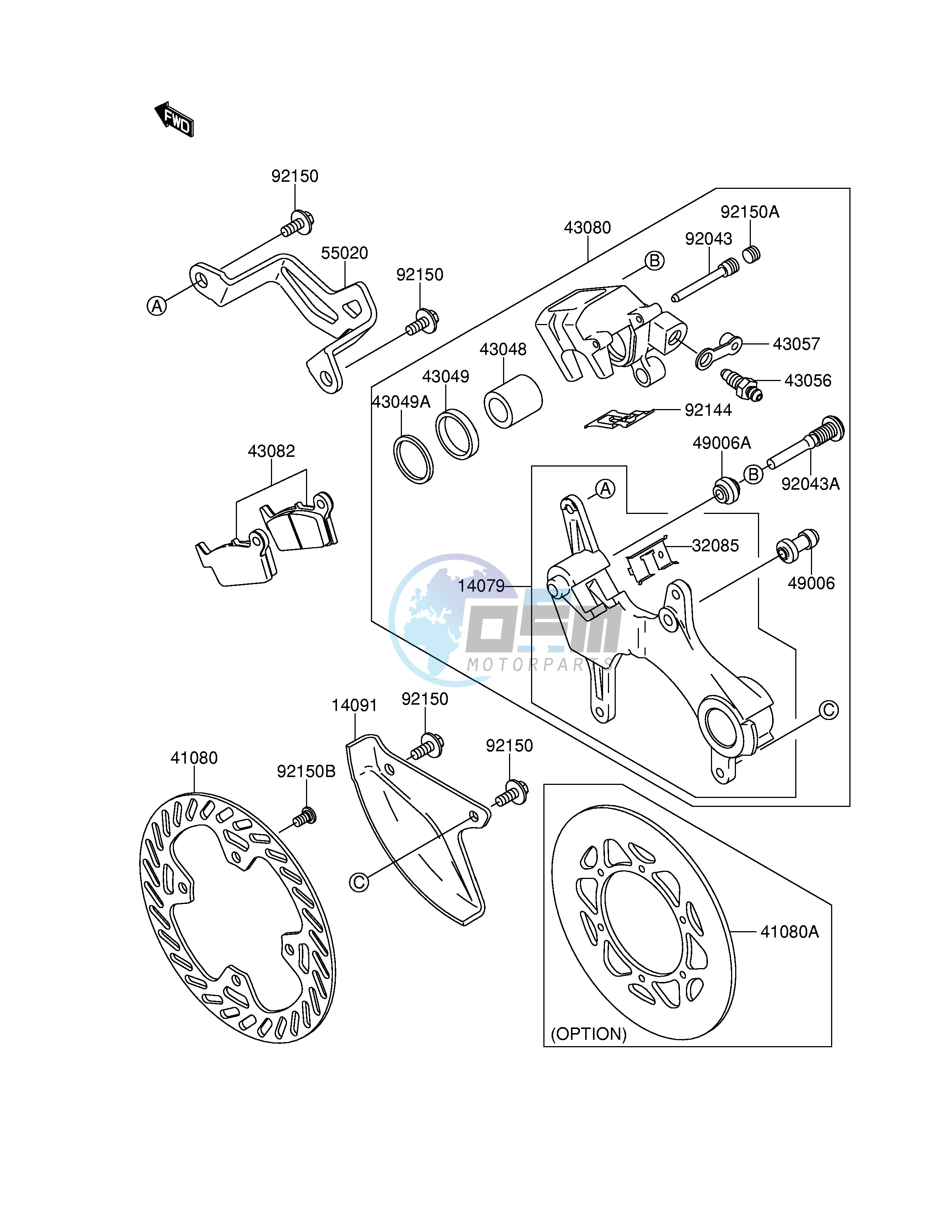 REAR BRAKE