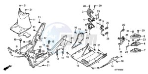 SH1509 Europe Direct - (ED) drawing FLOOR PANEL/PILLION STEP