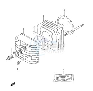 AE50 (E1) drawing CYLINDER