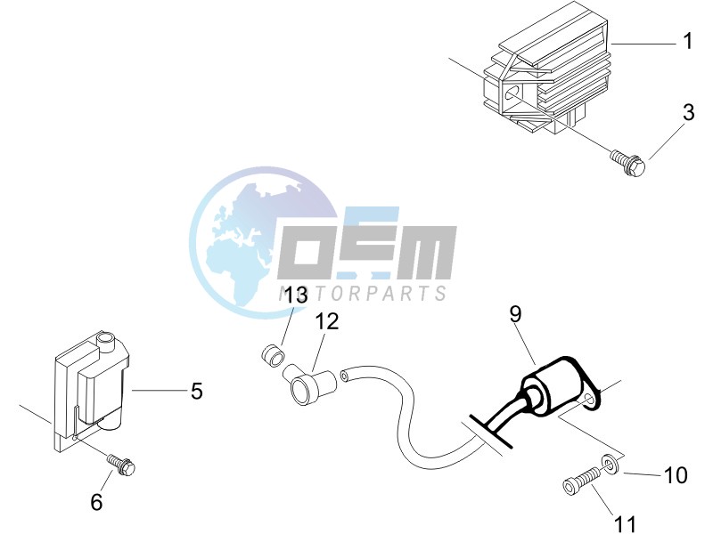 Voltage Regulators -ECU - H.T. Coil