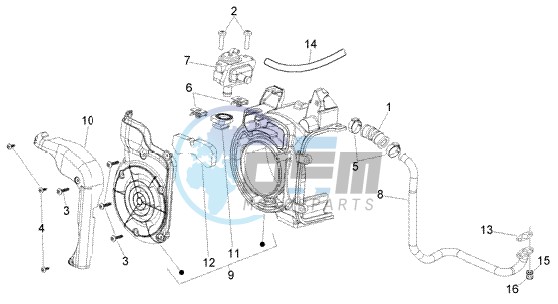 Secondairy air box