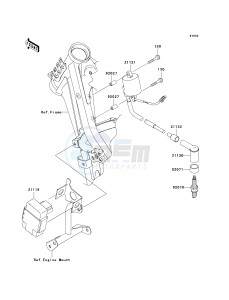 KLX 140 B (KLX140L MONSTER ENERGY) (B8F-B9FA) B8F drawing IGNITION SYSTEM