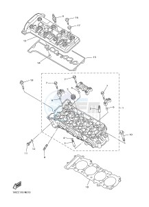 FJR1300AE FJR1300AS (1MD4 1MD5) drawing CYLINDER