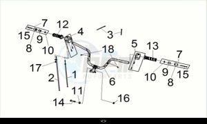 CRUISYM a 300 (LV30W3-EU) (M3) drawing STRG. HANDLE