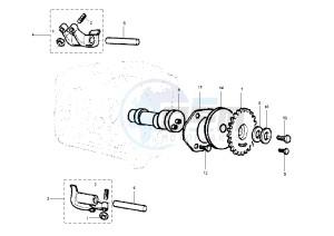 X9 EVOLUTION 125 drawing Camshaft