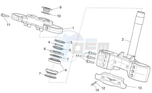 Griso V IE 1100 drawing Steering