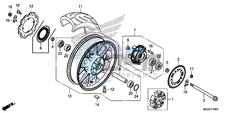 REAR WHEEL