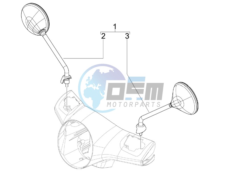 Driving mirror/s