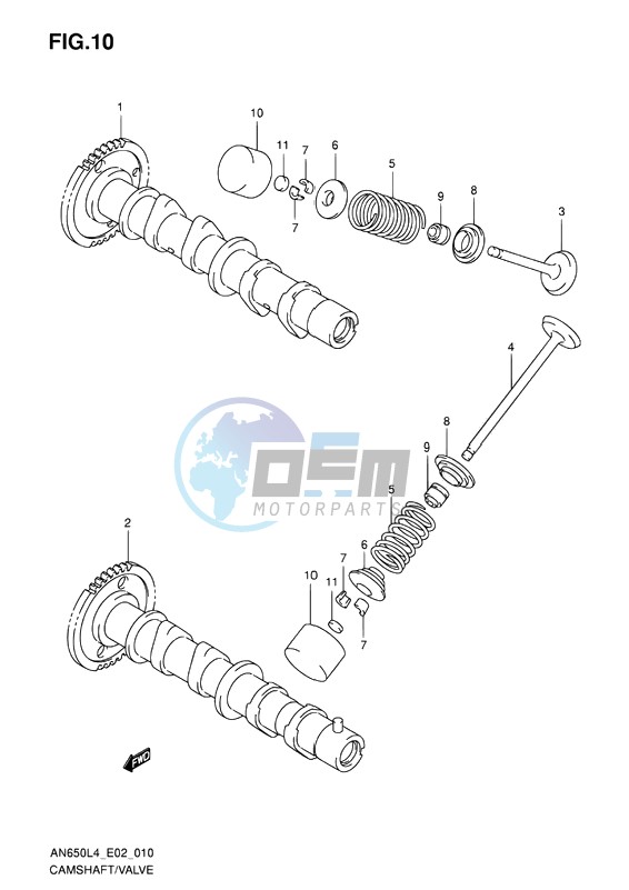 CAMSHAFT-VALVE