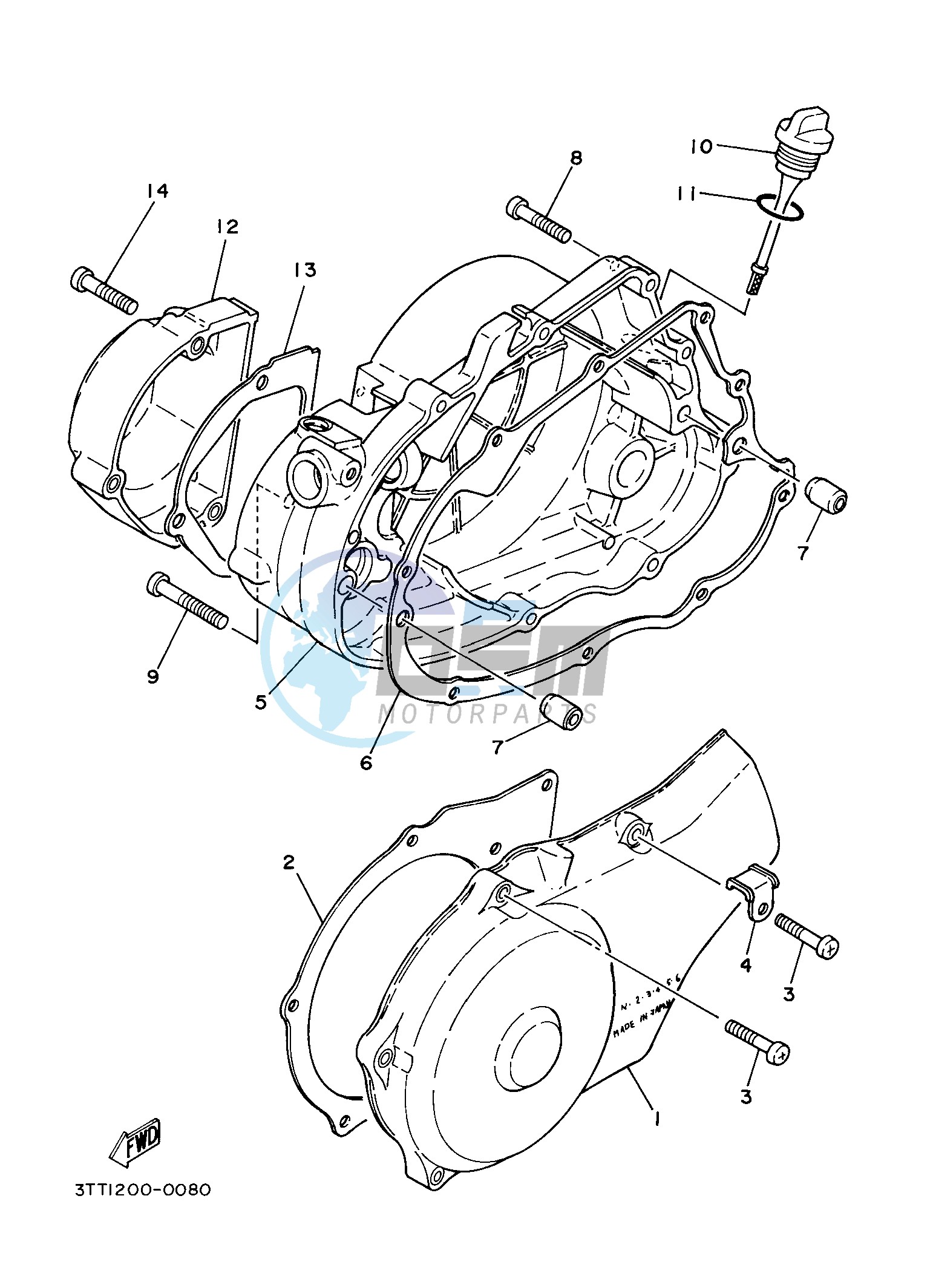 CRANKCASE COVER 1