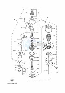 F150DETL drawing STARTER-MOTOR