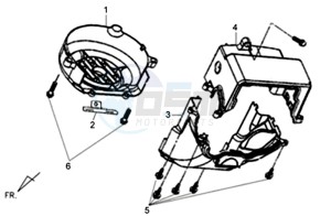 X'PRO 50 25KMH (L8) NL EURO4 drawing VENTILATION HOUSE