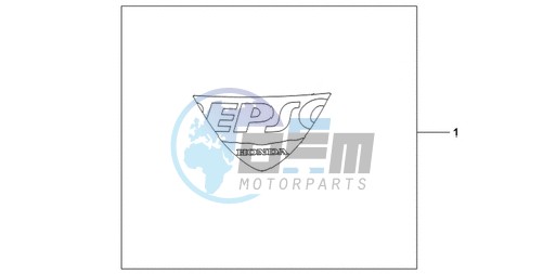 EPSO STICKER FIREBLADE WS