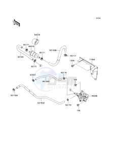 KRF 750 A [TERYX 750 4X4] (A8F) A8F drawing FUEL PUMP