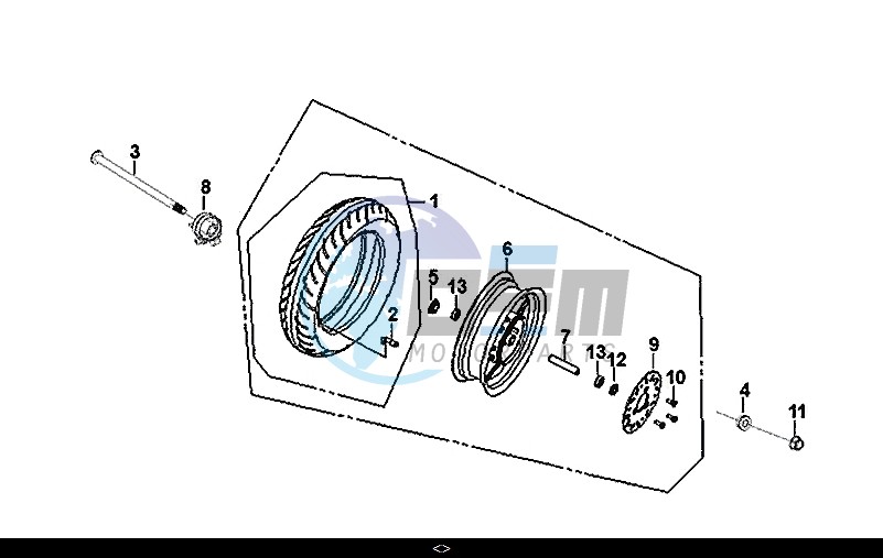 FRONT WHEEL