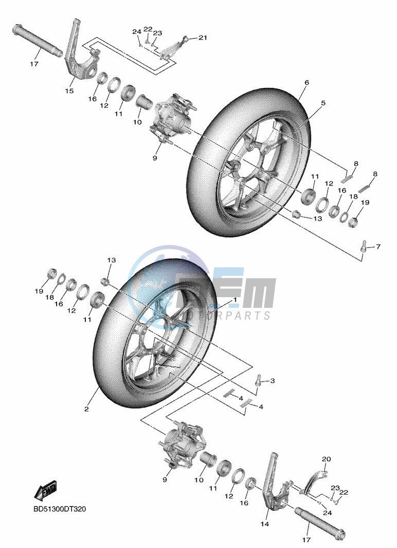 FRONT WHEEL