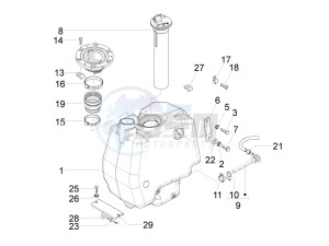 Runner 50 Pure Jet drawing Fuel Tank