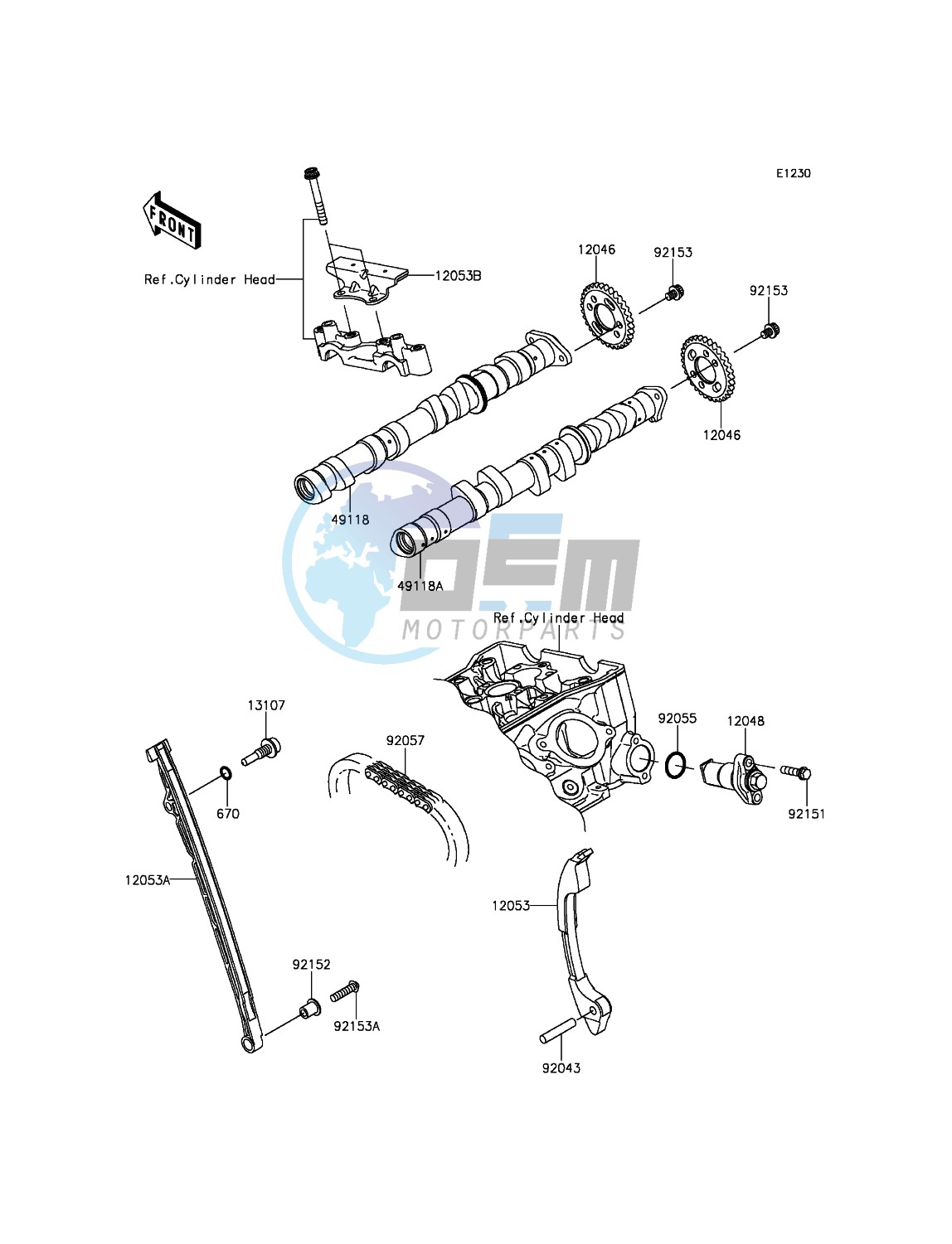 Camshaft(s)/Tensioner