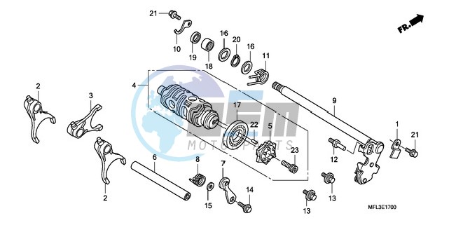 GEARSHIFT DRUM