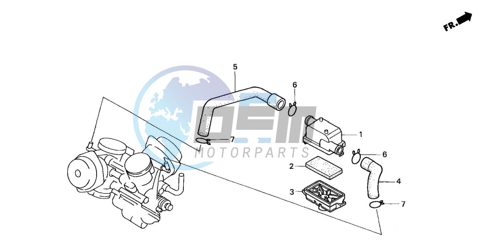 SUB AIR CLEANER