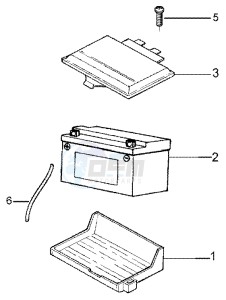 Runner 50 SP drawing Battery