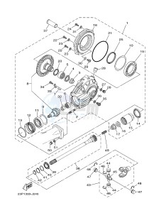 XT1200ZE SUPER TENERE ABS (2KB1 2KB2) drawing DRIVE SHAFT