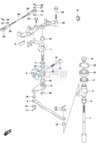 DF 175 drawing Clutch Shaft (Model: TG/ZG)