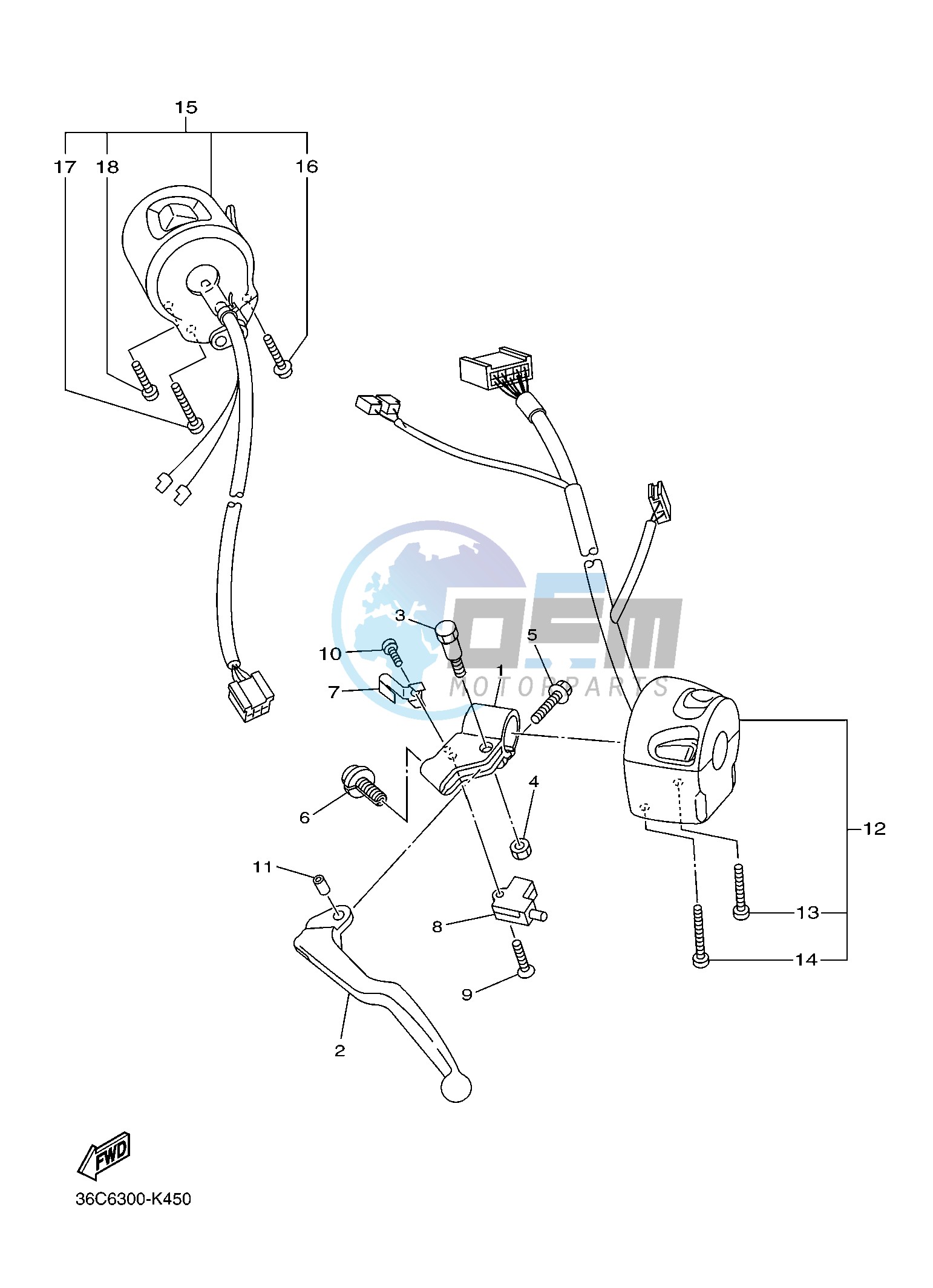 HANDLE SWITCH & LEVER