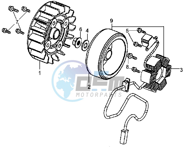 FLY WHEEL / MAGNETO