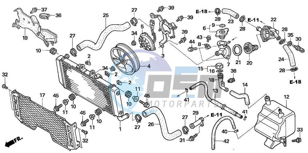 RADIATOR (CB1300A/SA)