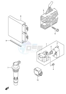 GSX-R600 (E2) drawing ELECTRICAL