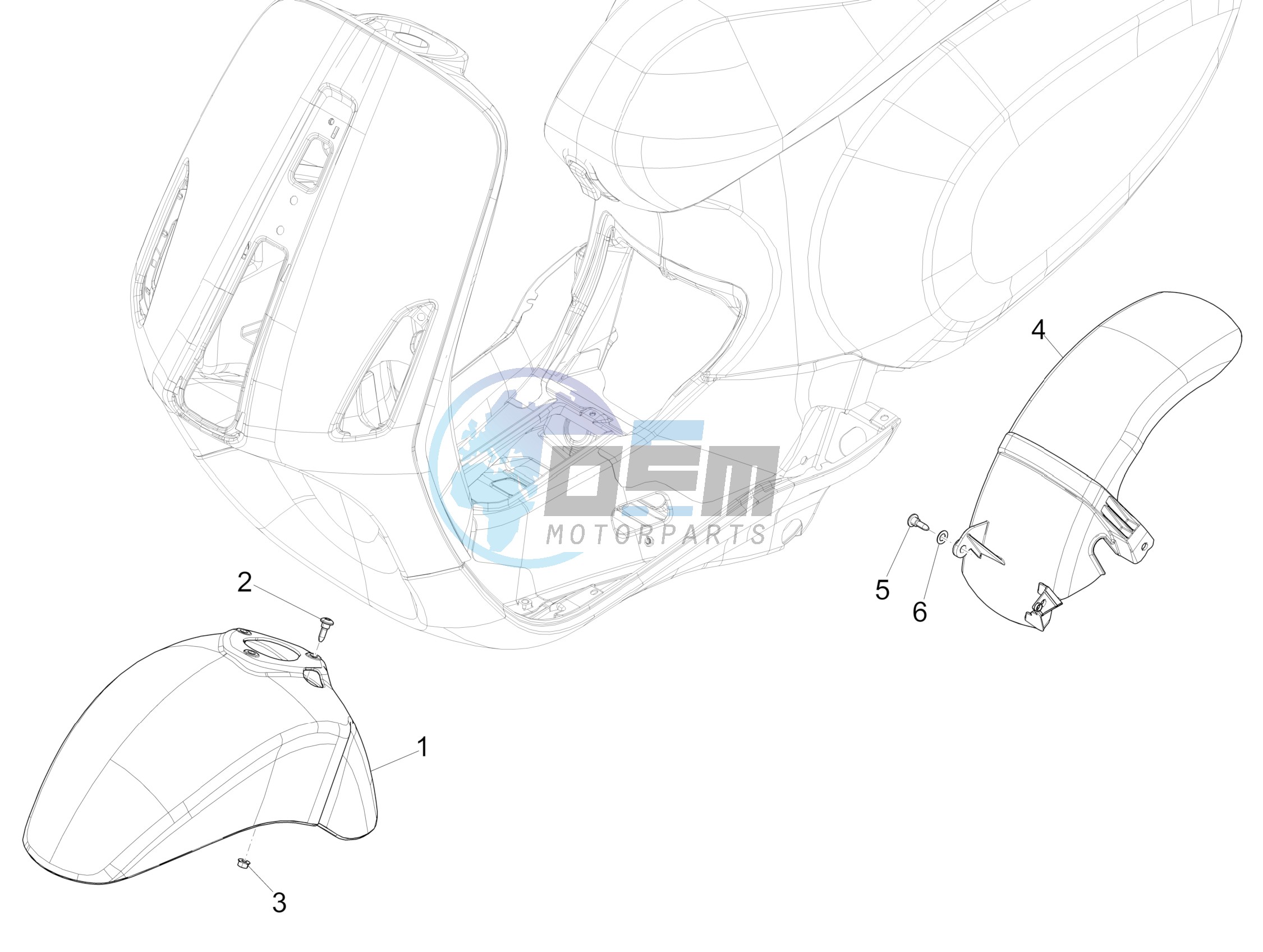 Wheel housing - Mudguard