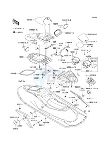 JH 1100 B [ULTRA 130] (B1-B4) [ULTRA 130] drawing HULL COVERS