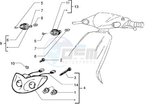 Zip 50 SP drawing Front light