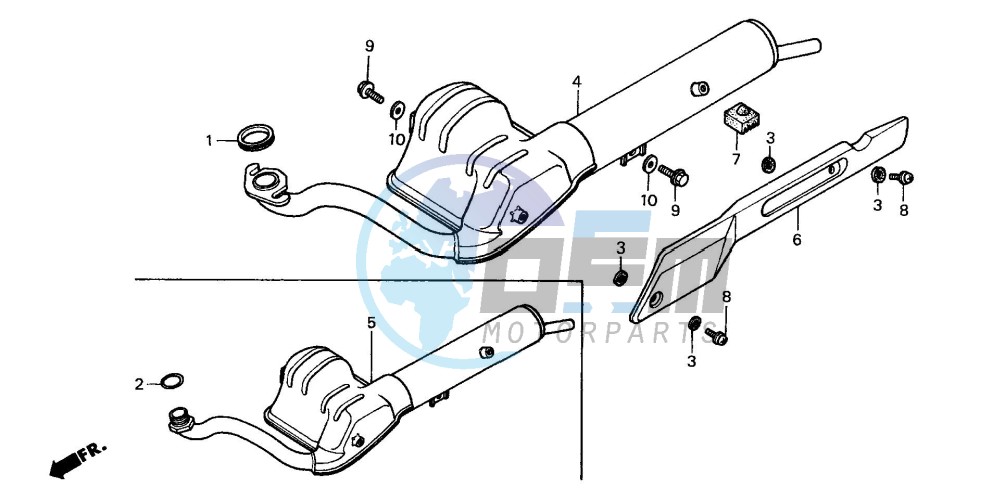 EXHAUST MUFFLER