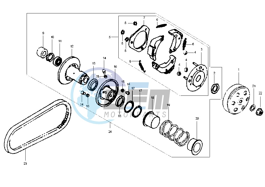 DRIVEN PULLEY