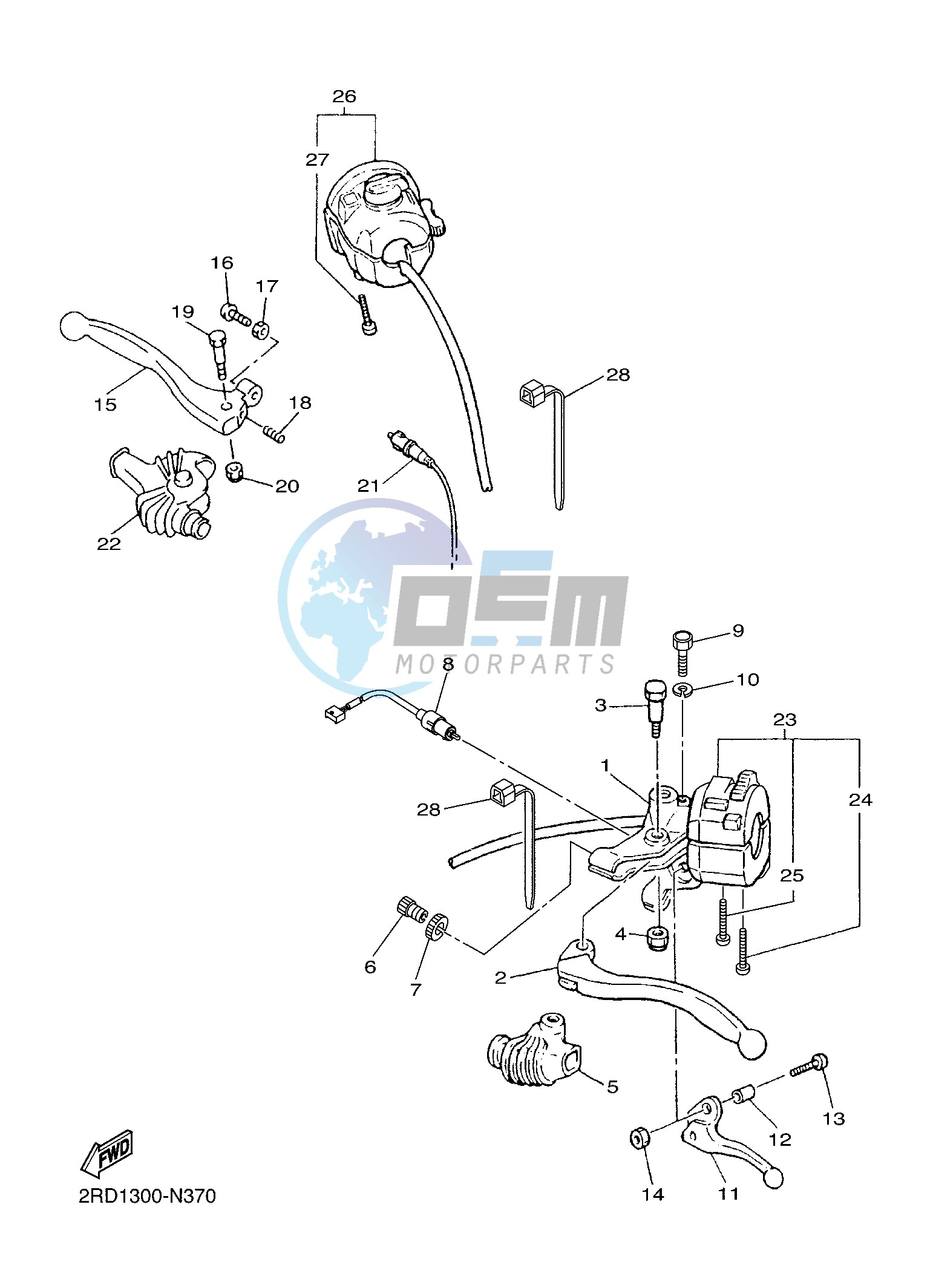 HANDLE SWITCH & LEVER