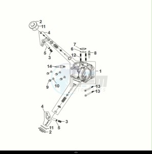 FIDDLE II 50 (AF05W5-EU) (E5) (M1) drawing CYLINDERHEAD