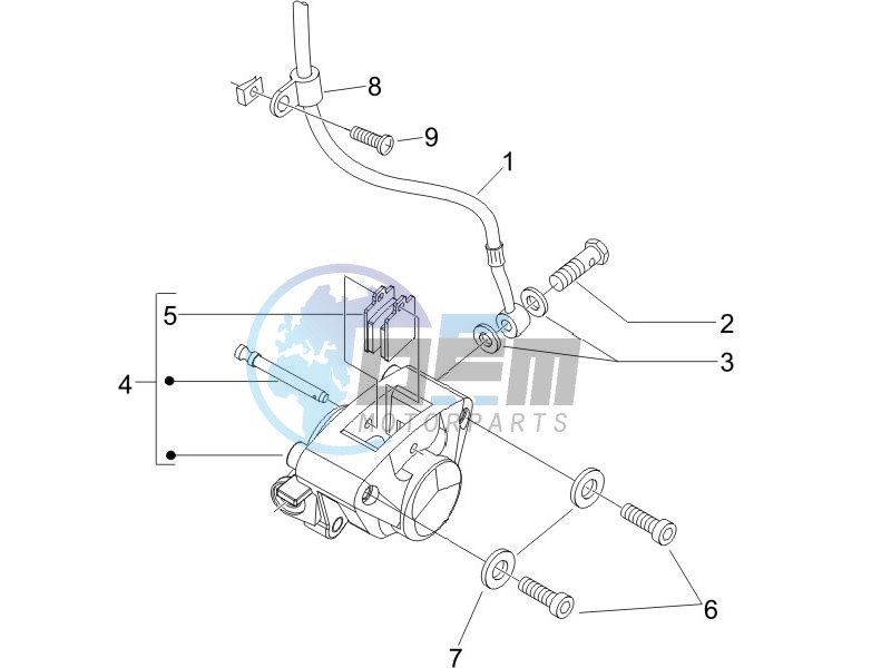 Brakes hose  - Calipers