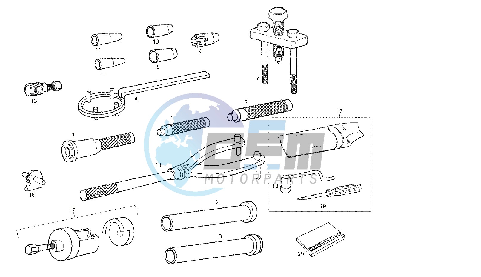 WORKSHOP SERVICE TOOLS