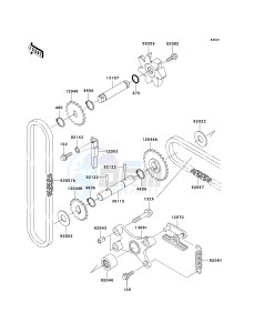 VN 1500 P [VULCAN 1500 MEAN STREAK] (P1-P2) [VULCAN 1500 MEAN STREAK] drawing WATER PUMP