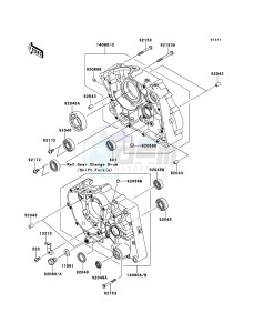 D-TRACKER_125 KLX125DBF GB XX (EU ME A(FRICA) drawing Crankcase